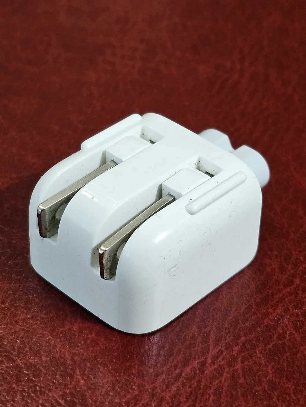 Genuine Apple AC Wall Adapter Duckhead 2-Prong Plug for MacBook & iPad Chargers
